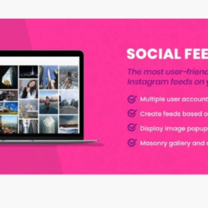 Social Feed Gallery PRO v4.4.0 Plugin