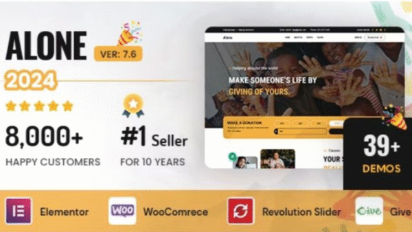Alone v7.8.8 WordPress Theme