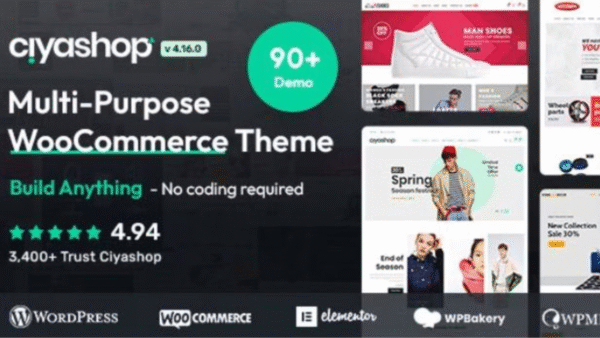 CiyaShop v4.20.0 WordPress Theme