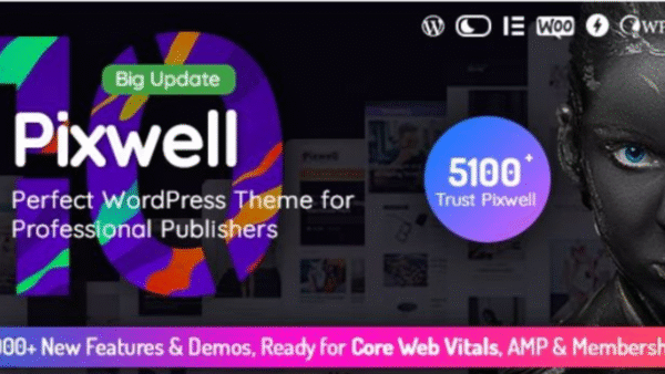 Pixwell v11.6 WordPress Theme
